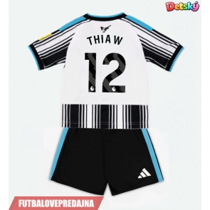 Lacne Dětský Futbalové dres Newcastle United Malick Thiaw #12 2026-27 Krátky Rukáv - Domáci (+ trenírky)